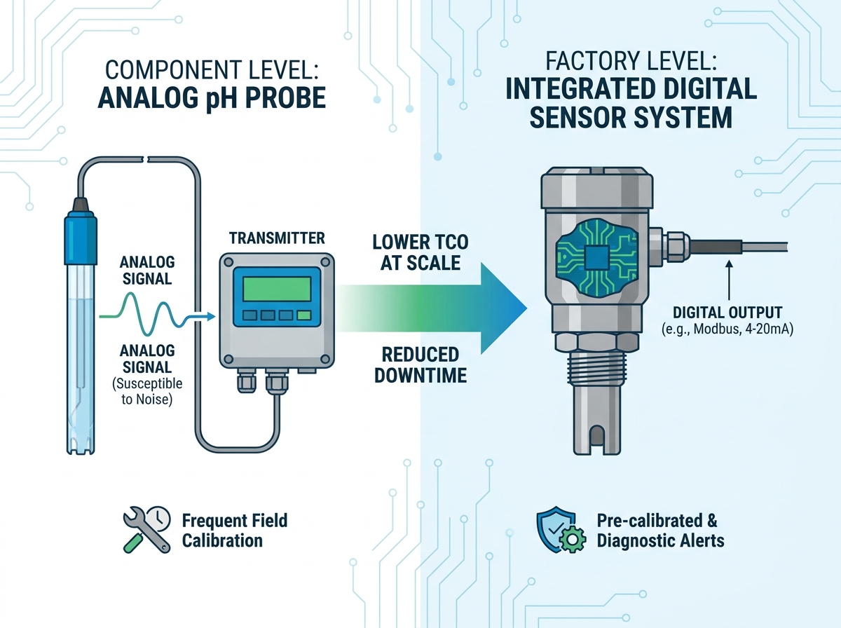 Industrial Water pH Sensor Factory